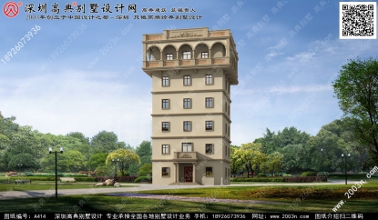 農(nóng)村自建房設(shè)計圖首層130平方米圖紙編號a414