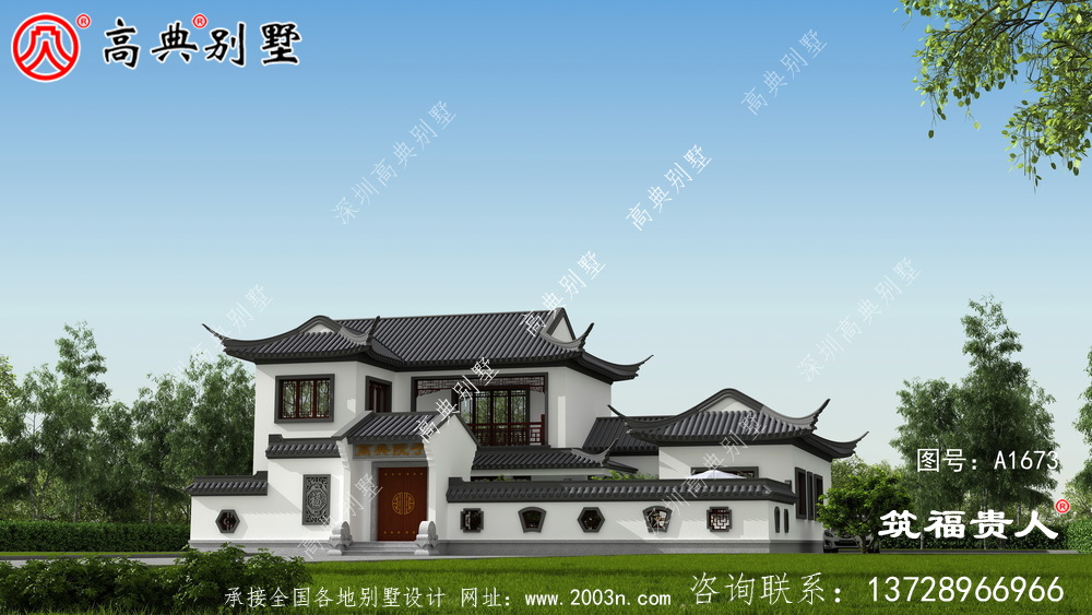 這座蘇式園別墅,灰白色搭配效果非常優雅美麗大方,造價便宜 這座蘇式園別墅,灰白色搭配效果非常優雅美麗大方,造價便宜