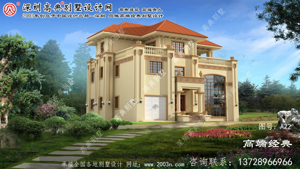 安徽省新農村自建別墅設計圖紙大全