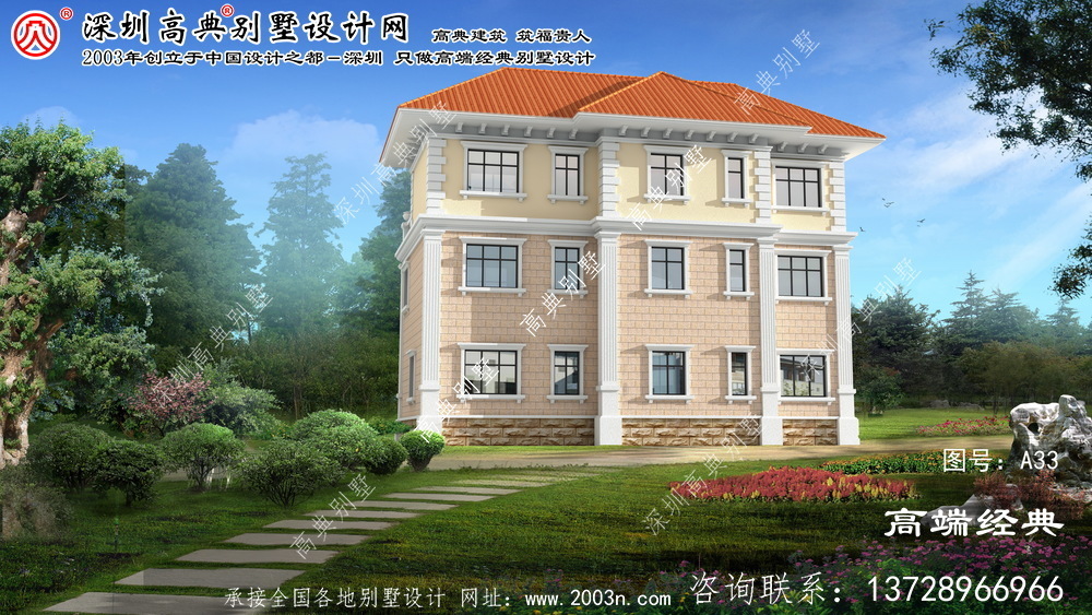 南潯區別墅設計圖紙及效果圖大全