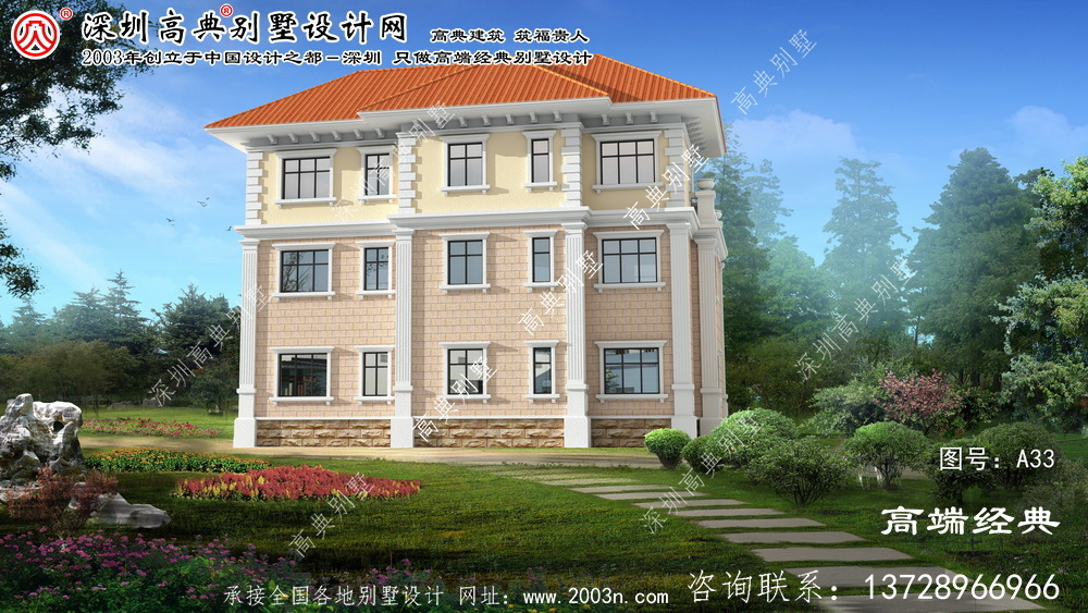 南潯區別墅設計圖紙及效果圖大全