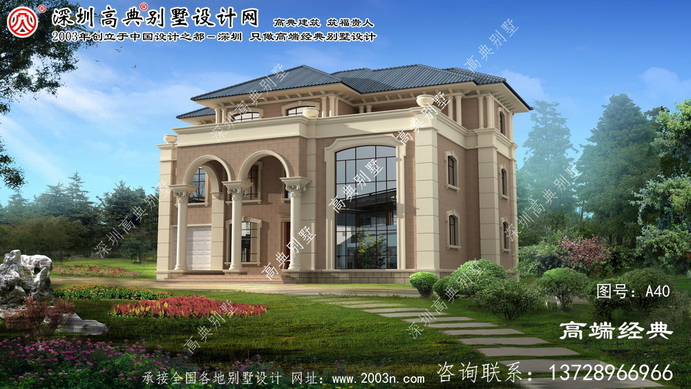 禹會區農村三層樓房設計圖紙