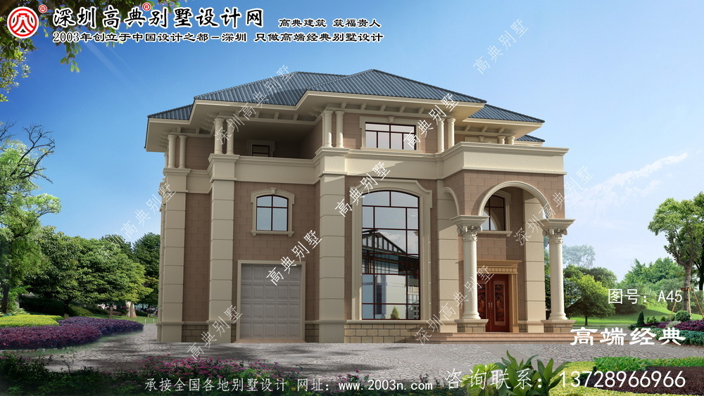 秀城區自建三層別墅設計圖 秀城區自建三層別墅設計圖