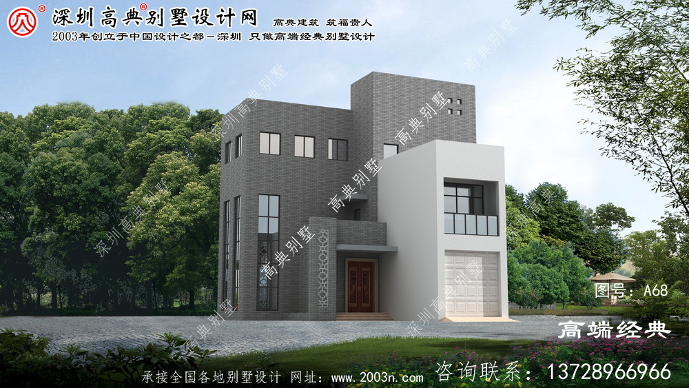 濱江區自建別墅設計圖紙現代風格 濱江區自建別墅設計圖紙現代風格