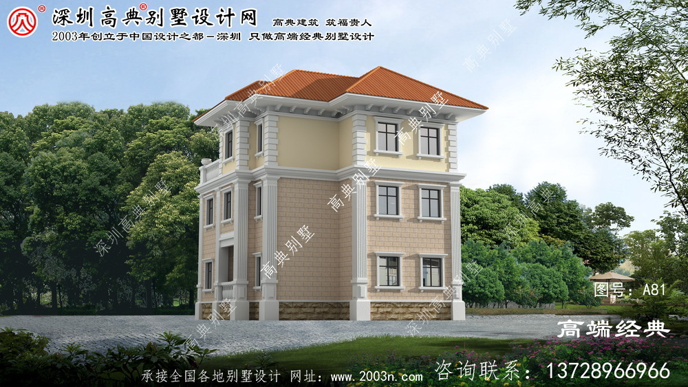 鄞州區農村別墅戶型設計圖