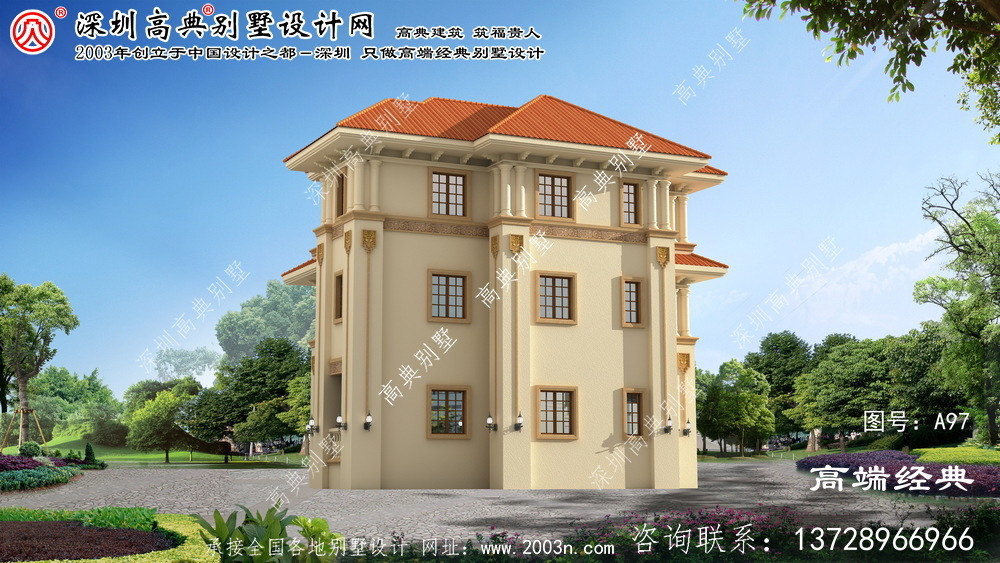 下城區農村小別墅設計圖