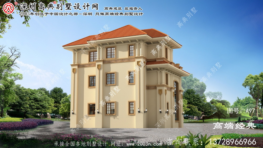 下城區農村小別墅設計圖