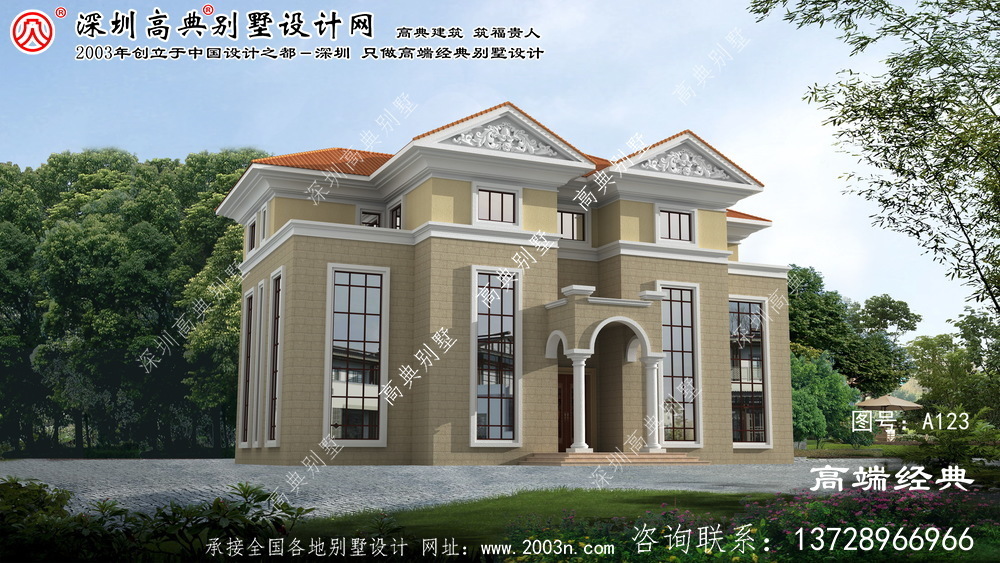 溫嶺市農村三層別墅設計圖 溫嶺市農村三層別墅設計圖
