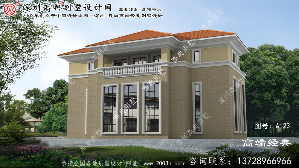 溫嶺市農村三層別墅設計圖