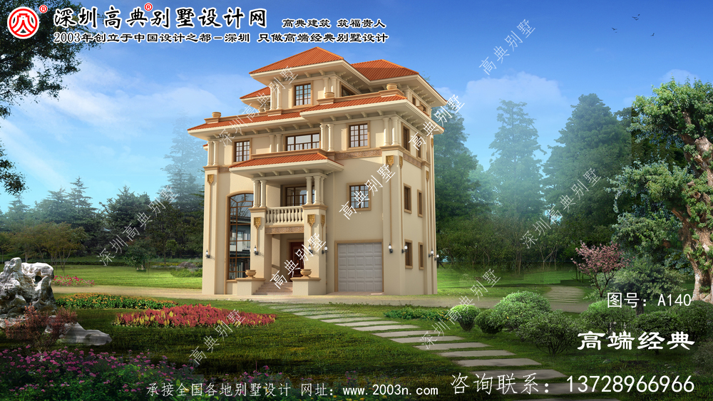 臨海市新農村四層別墅設計圖 臨海市新農村四層別墅設計圖