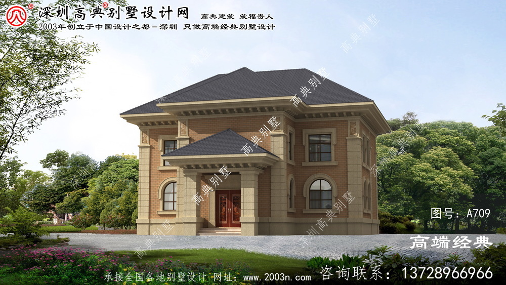 金東區農村小別墅的設計圖紙