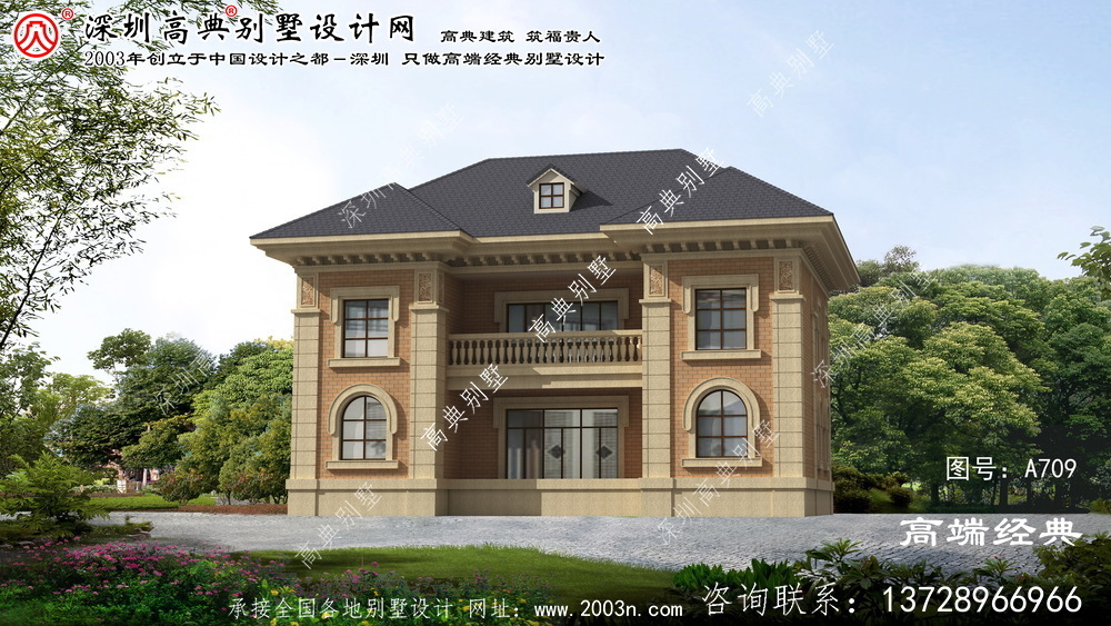 金東區農村小別墅的設計圖紙