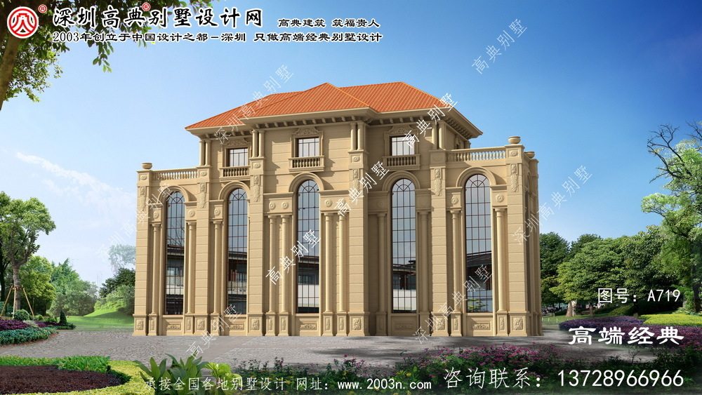 長興縣新農村別墅設計圖下載
