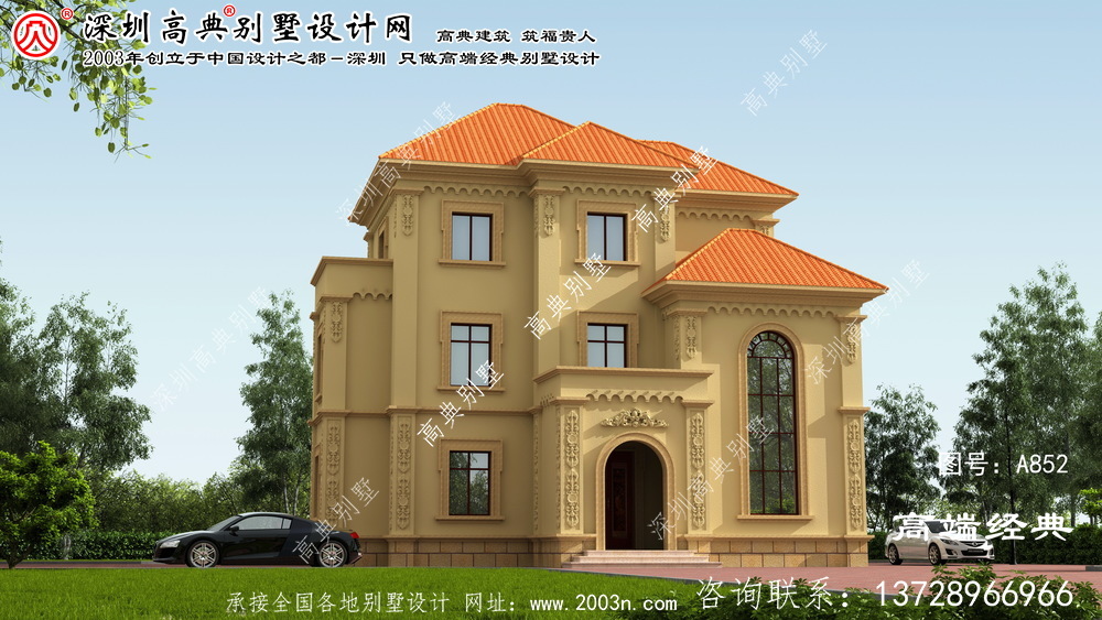 龍海市別墅設計圖紙