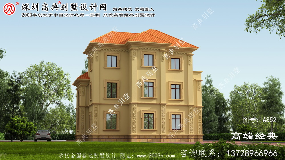 龍海市別墅設計圖紙