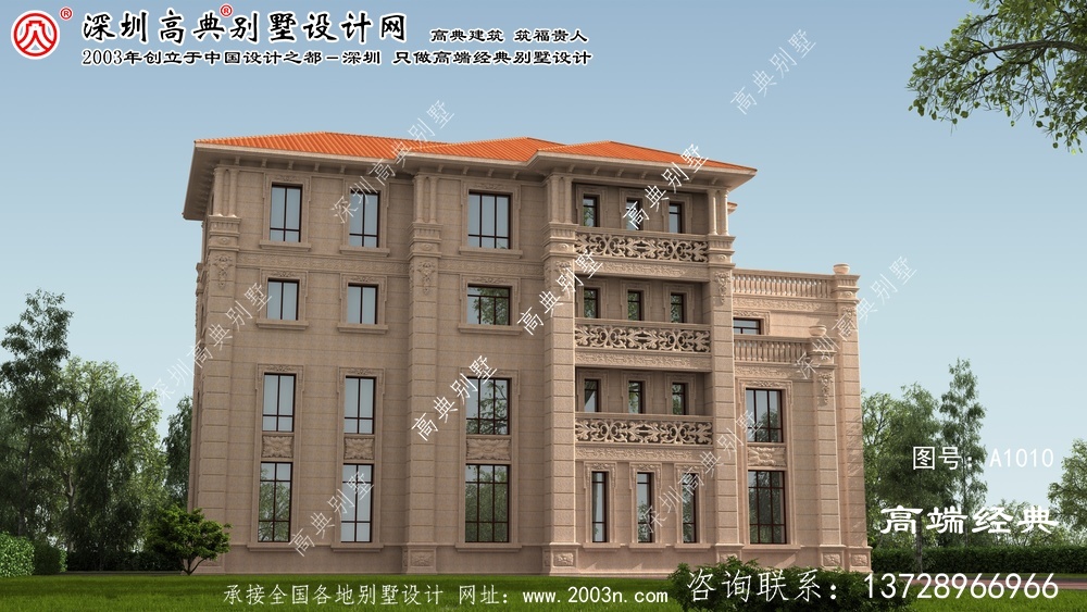彭澤縣農村別墅效果圖