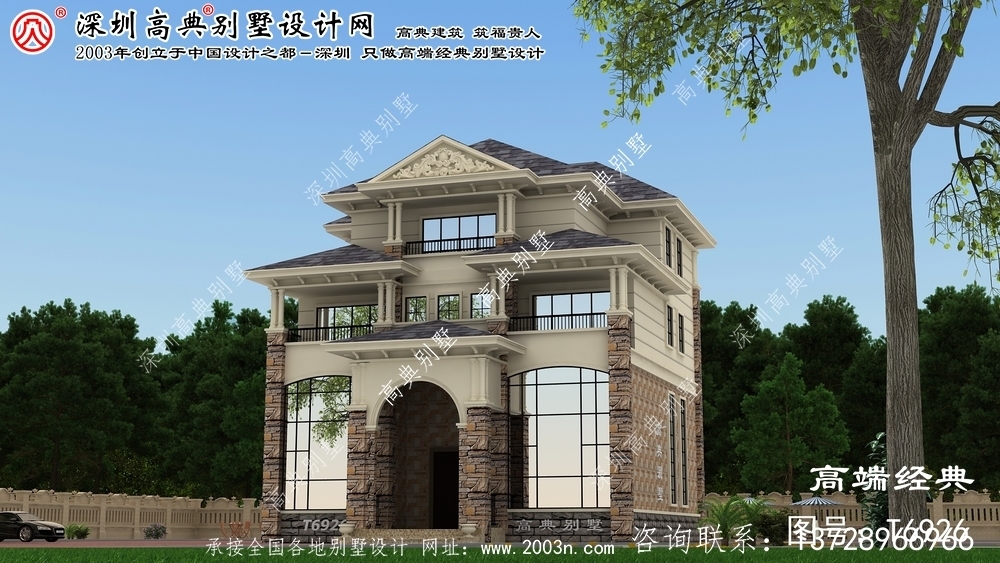 赤峰市農(nóng)村小別墅設(shè)計(jì)圖小戶型雙落地窗