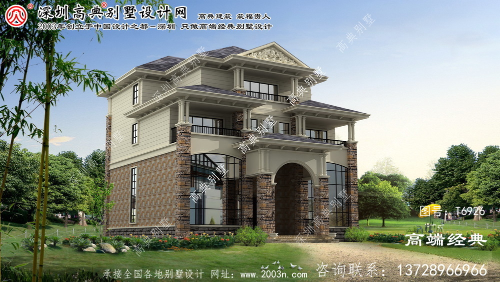 赤峰市農(nóng)村小別墅設(shè)計(jì)圖小戶型雙落地窗