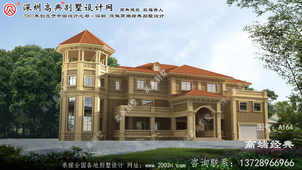 通化市別墅設計效果圖大全