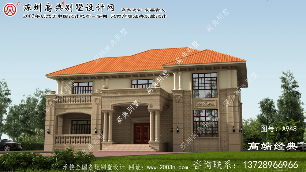 汝南縣別墅建筑圖下載