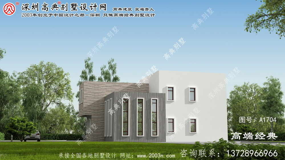 百色市二層別墅設計圖紙大全