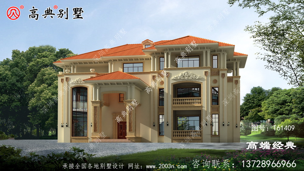 丹巴縣別墅外型設(shè)計(jì)