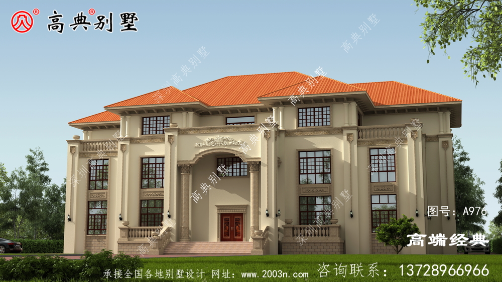 農村別墅外觀效果圖