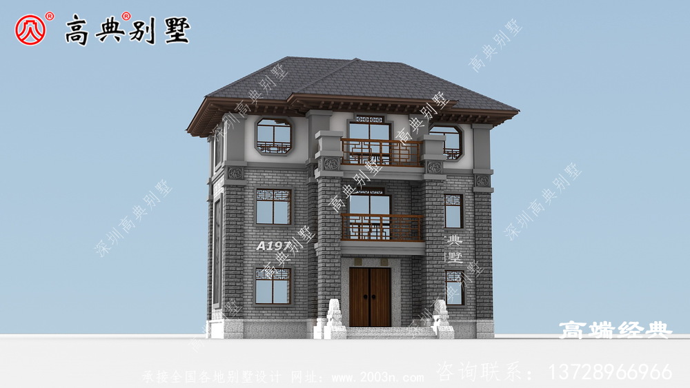 農村打造自建房感受中式別墅的美 農村打造自建房感受中式別墅的美