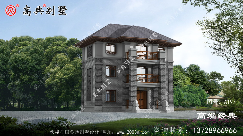 農村打造自建房感受中式別墅的美