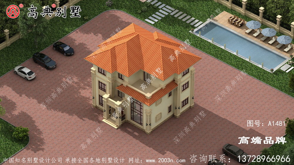 農村建房設計圖二層半采光和通風都很好