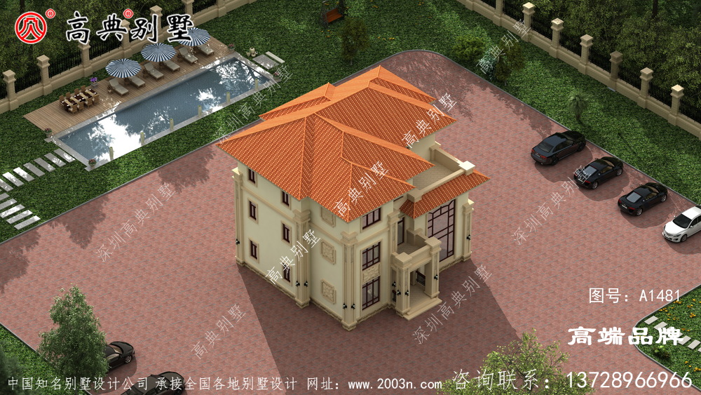 農村建房設計圖二層半采光和通風都很好