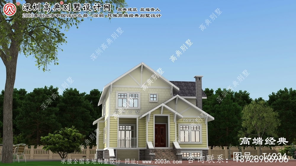 鷹手營子礦區兩層別墅建成后,將過上浪漫的田園生活。