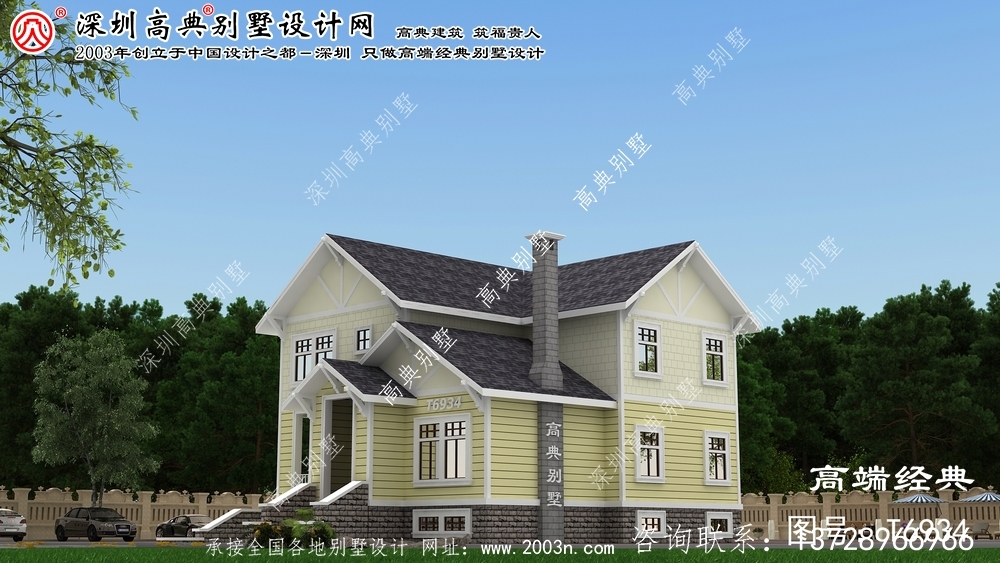 鷹手營子礦區兩層別墅建成后,將過上浪漫的田園生活。