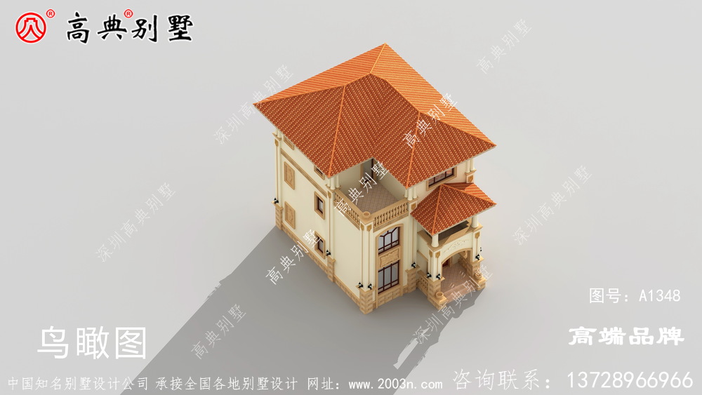 新別墅設計外觀簡潔大氣,內部功能又很實用。