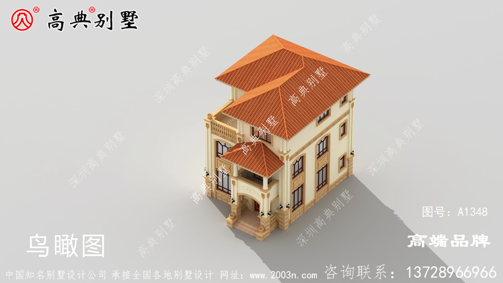 新別墅設計外觀簡潔大氣,內部功能又很實用。