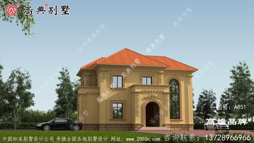 農(nóng)村兩層型別墅建來(lái)改善父母的居住環(huán)境和適合