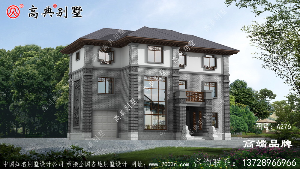 農村新房設計平面圖經典歐式風格,外觀簡約大氣