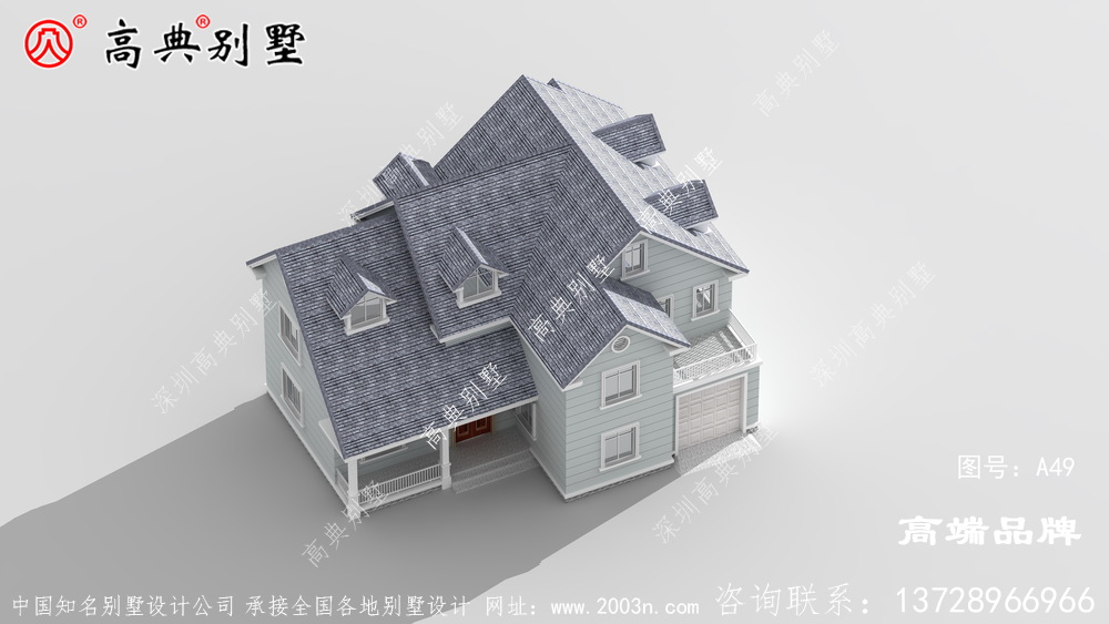 南方農村蓋房設計圖簡約的美式風格