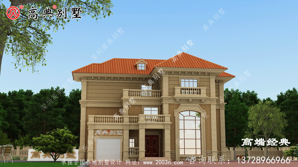 阜陽(yáng)市歐式農(nóng)村三層小別墅設(shè)計(jì)圖,占地180平米左右 阜陽(yáng)市歐式農(nóng)村三層小別墅設(shè)計(jì)圖,占地180平米左右