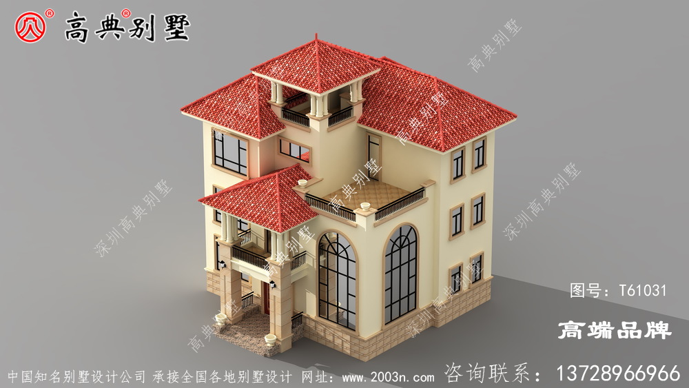 簡約風格別墅外觀優雅溫馨