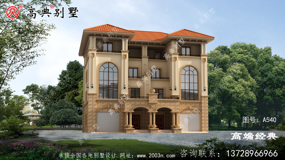 哈爾濱市農村四層新款別墅， 好看又大方，朋友都說我眼光好