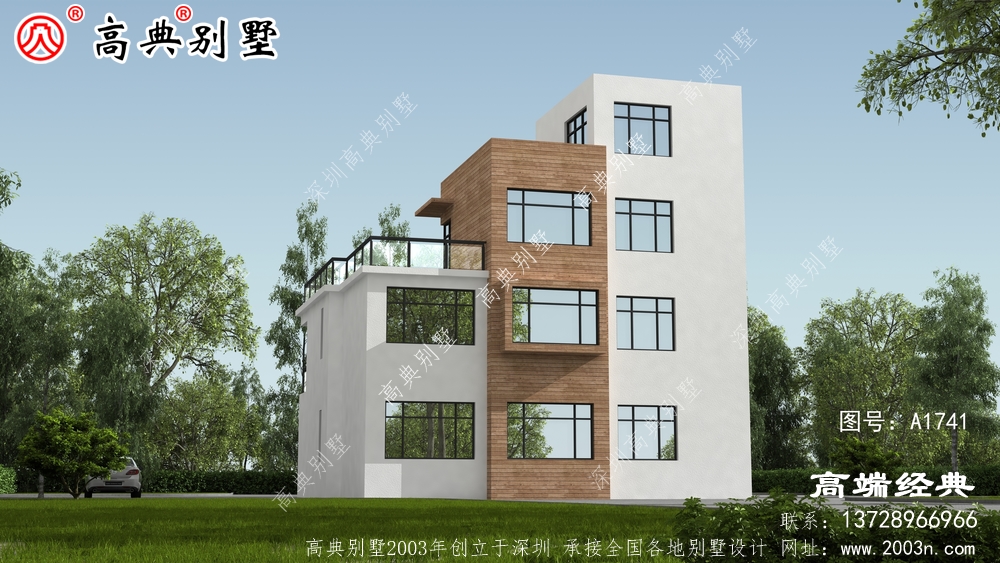 農村房設計圖紙盡顯雅致莊重