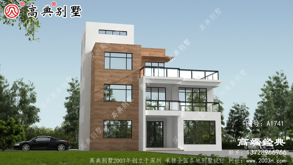 農村房設計圖紙盡顯雅致莊重