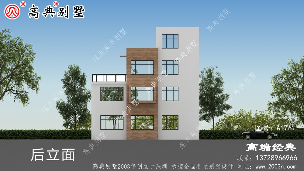 農村房設計圖紙盡顯雅致莊重