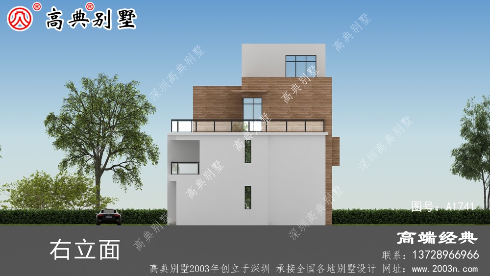 農村房設計圖紙盡顯雅致莊重
