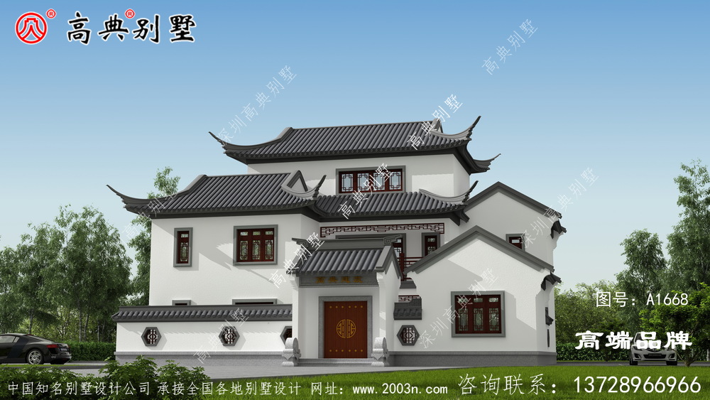 別墅圖大全傳承東方住宅之美