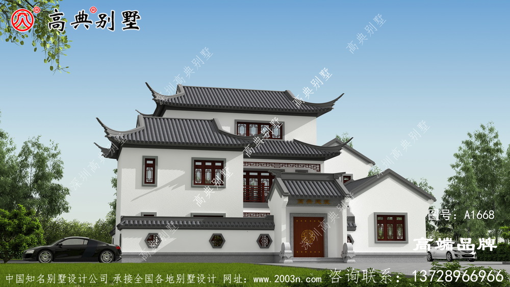 別墅圖大全傳承東方住宅之美