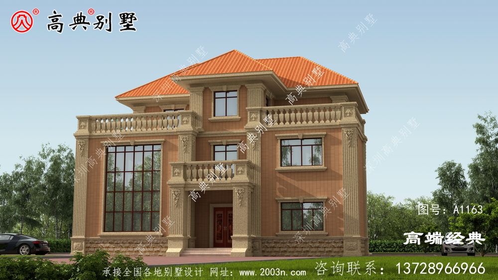 三層 農村自建房 外觀 圖，最近 熱銷 朋友圈桃源市