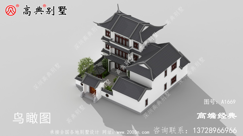 通州市新農村住宅復式設計方案圖，戶型簡單、實用