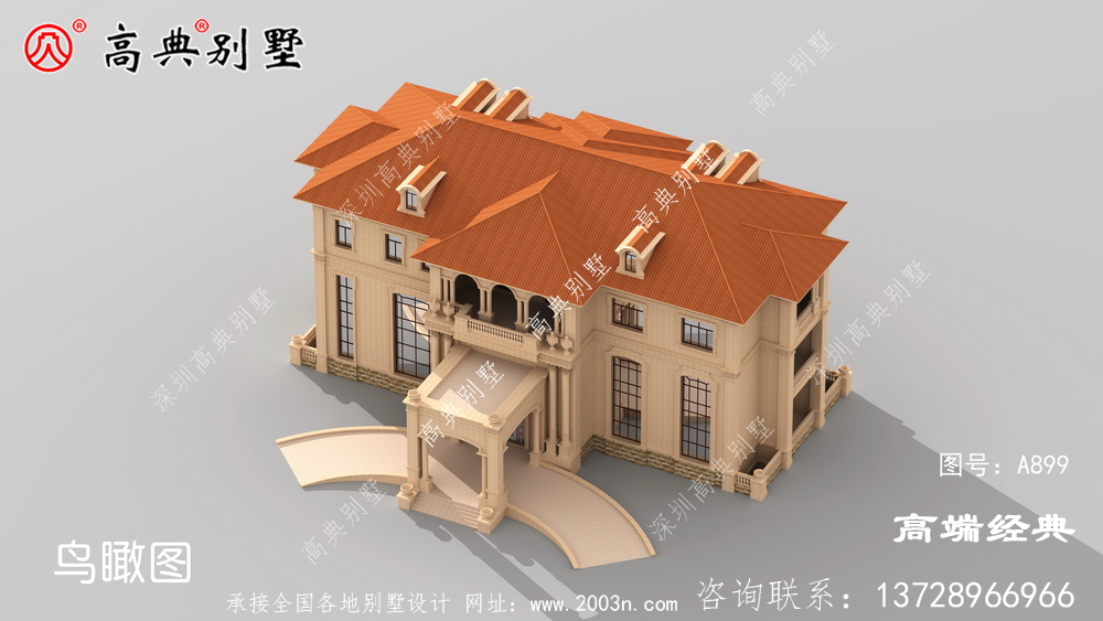 農(nóng)村建房造型層次感也很好